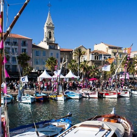 Grand T3 Lumineux Spacieux Propre, Tout Confort, Parking, Ascenseur, Emplacement Central Unique, Port-Commerces-Mer Et Plages A Pied, Location Du Samedi Au Samedi Sanary-sur-Mer Luaran gambar